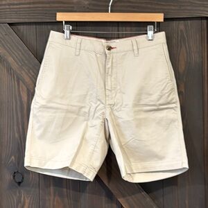 Mountain Khakis Men’s Jackson Chino Short Slim Fit Size 33W 8in Stone New‎ NWT